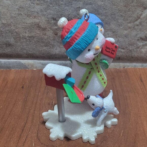 Hallmark Santas Wish Letter Making Memories 2010 Christmas Tree Ornament - Picture 9 of 13